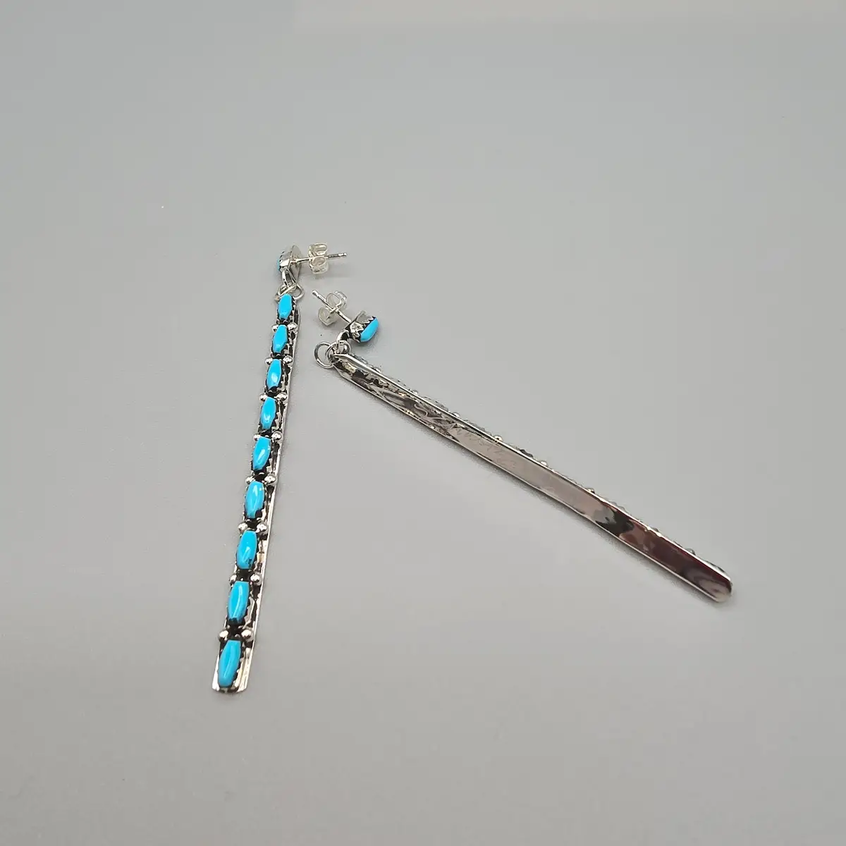 All Tribes Jewelry | Zuni Petit Point Earrings