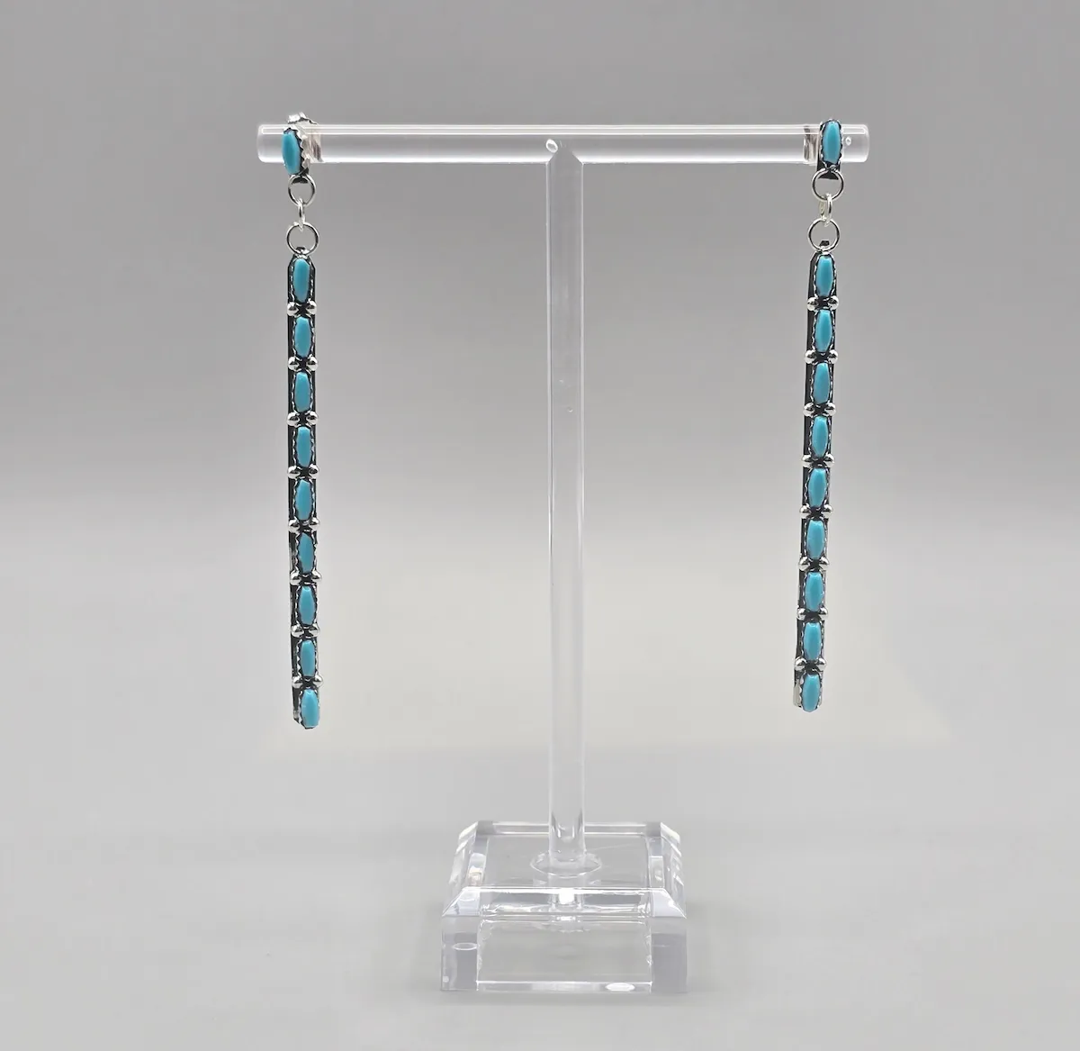 All Tribes Jewelry | Zuni Petit Point Earrings