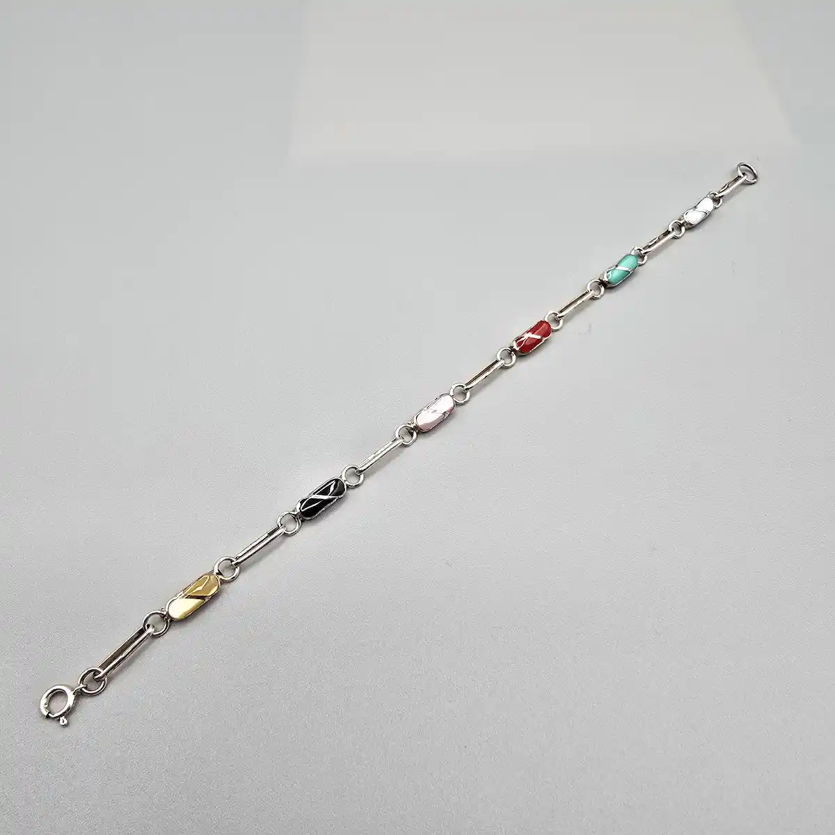 All Tribes Jewelry | Zuni Link Bracelet